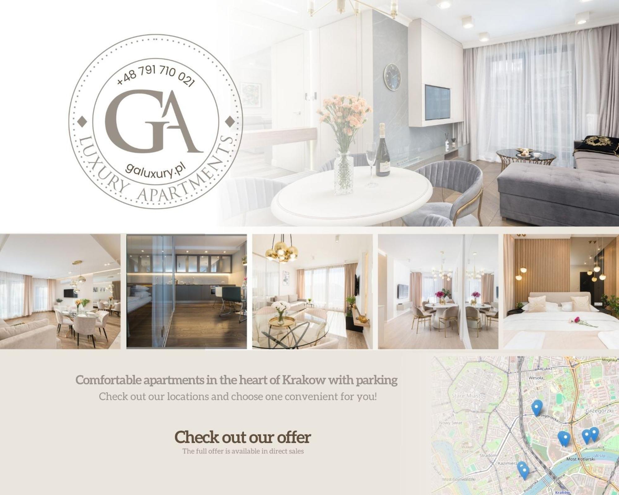 Ga Luxury Apartments G9 Cracovia Esterno foto